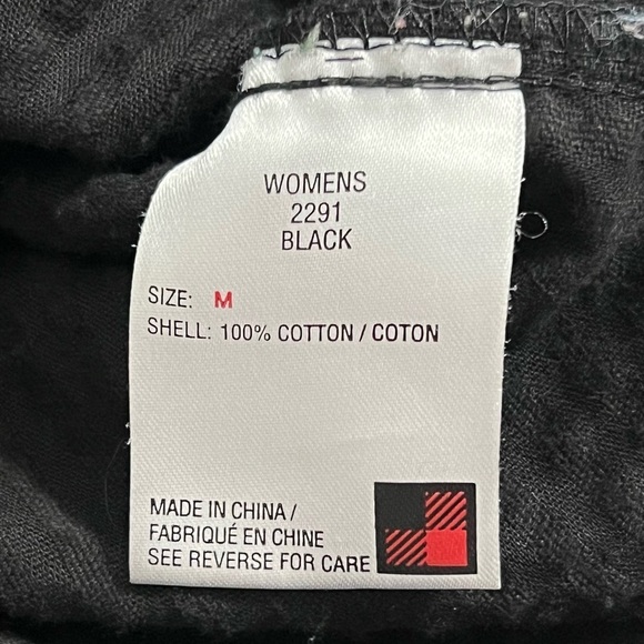 Women's Woolrich Kinsdale Zip Up Ribbed Corduroy Jacket Black Size Medium - Picture 4 of 8